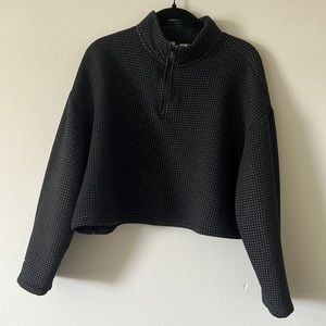 Nike crop quarter zip jacket